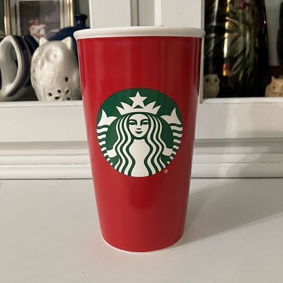 Starbucks 2016 Res Starbucks Travel Mug with lid - Picture 2 of 10